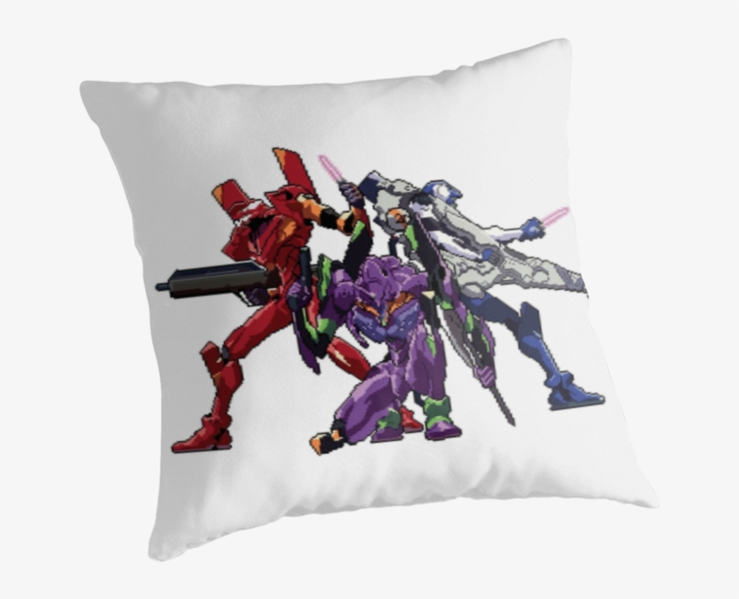 8bit Genesis - Evangelion Unit Sticker, transparent png download