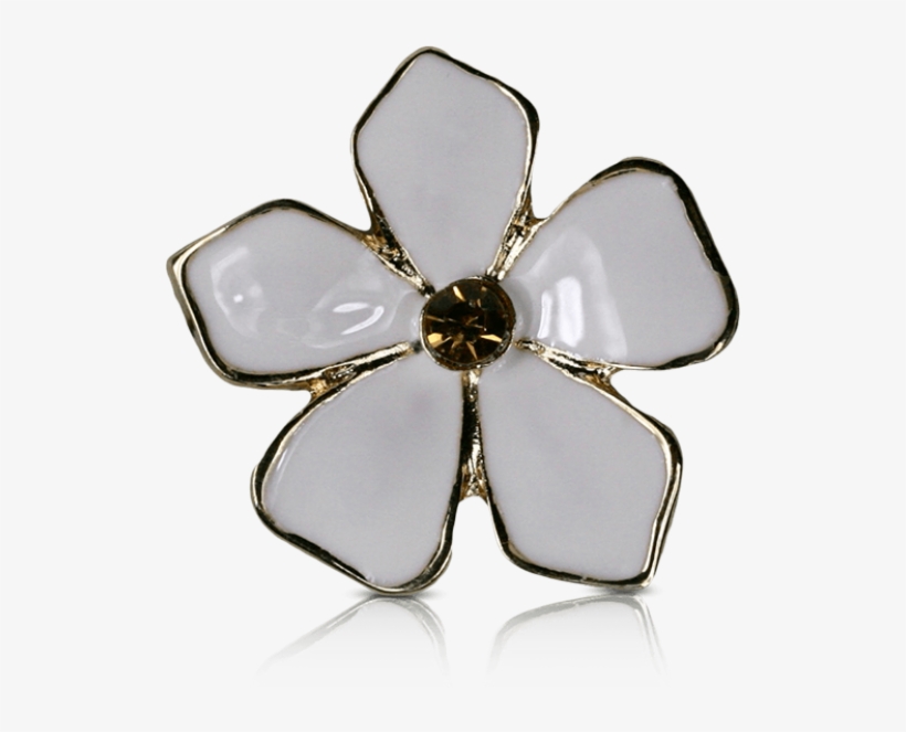White Flower - Body Jewelry, transparent png download