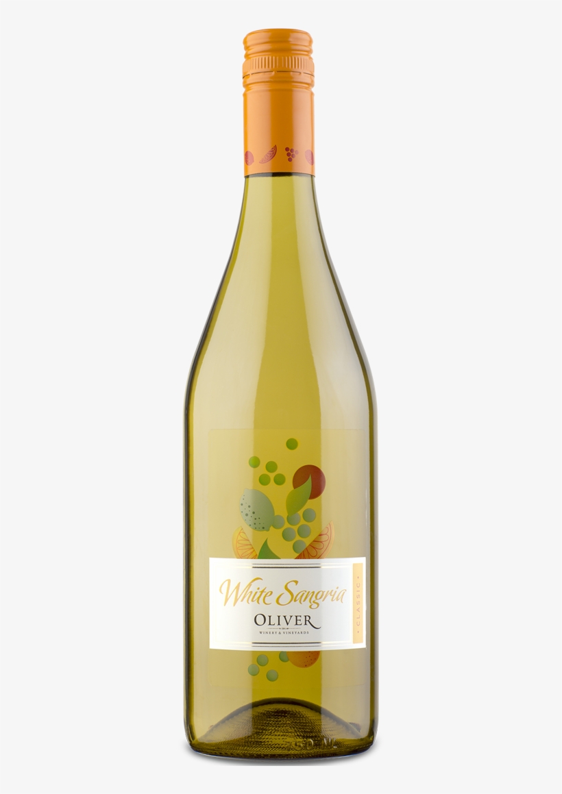 White Sangria Classic - White Wine Sangria Bottle, transparent png download