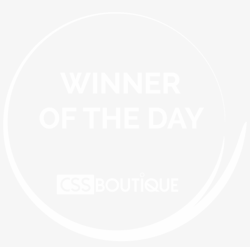 Site Of The Day Ribbon - Circle, transparent png download