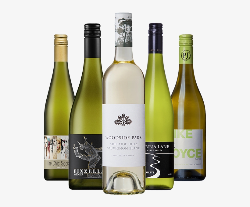 $120 White Wine Mixed Dozen - Glass Bottle, transparent png download