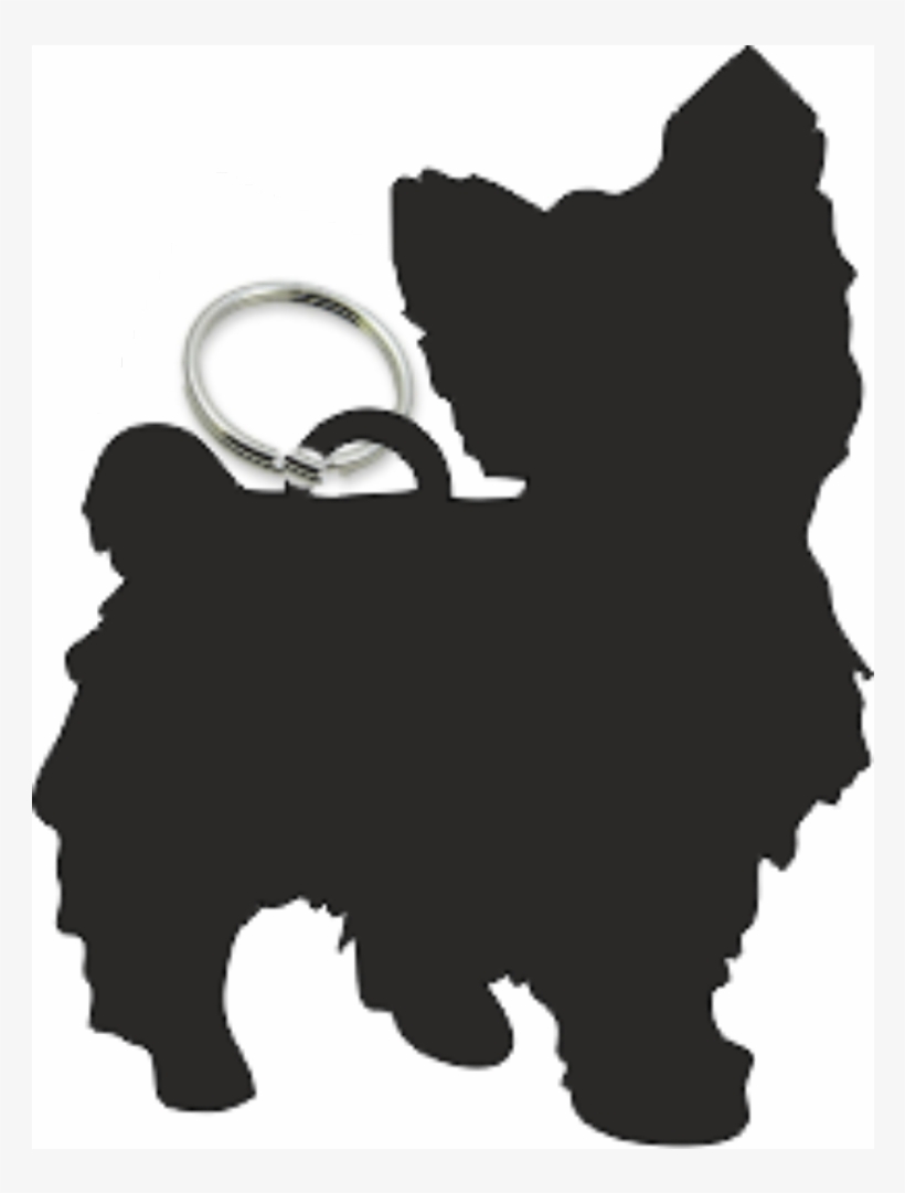 Yorkshire Terrier Dog Key Ring Fob Yorkie Dogs - Vulnerable Native Breeds, transparent png download
