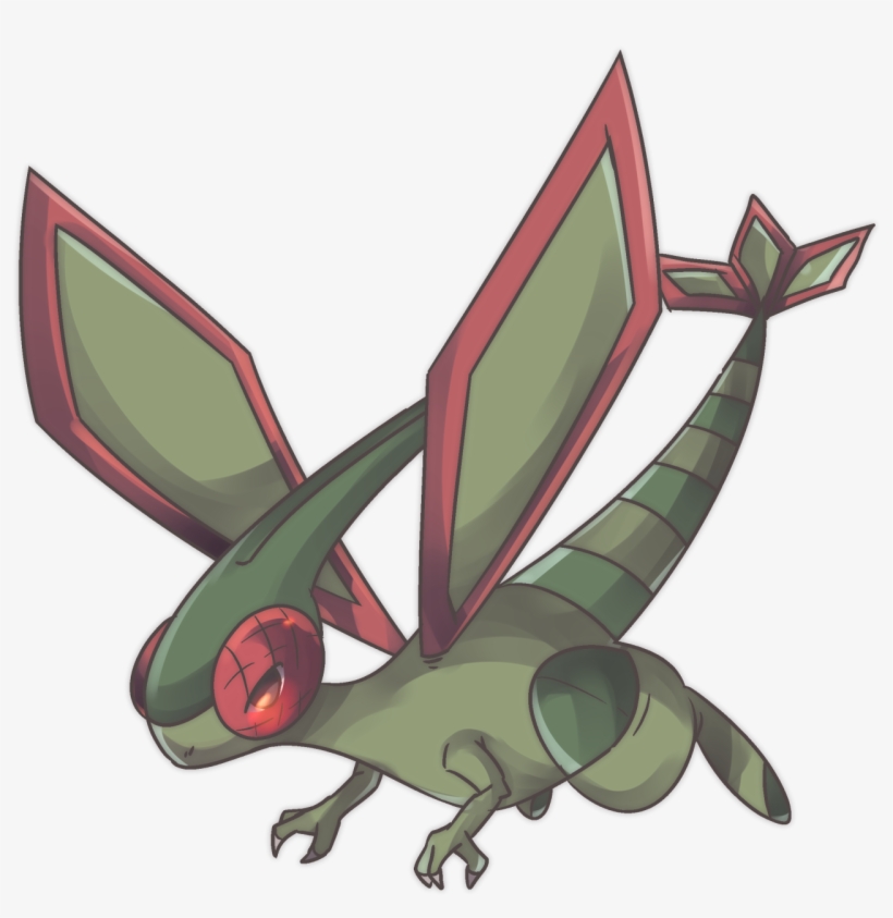 Flygon Commission Ii 138th $5 Commission Want One Http - Cartoon, transparent png download