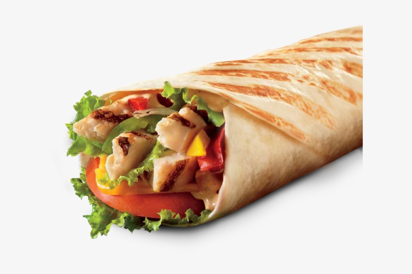 I Go With A Friend And We Share A Chipotle Chicken - Fast Food, transparent png download