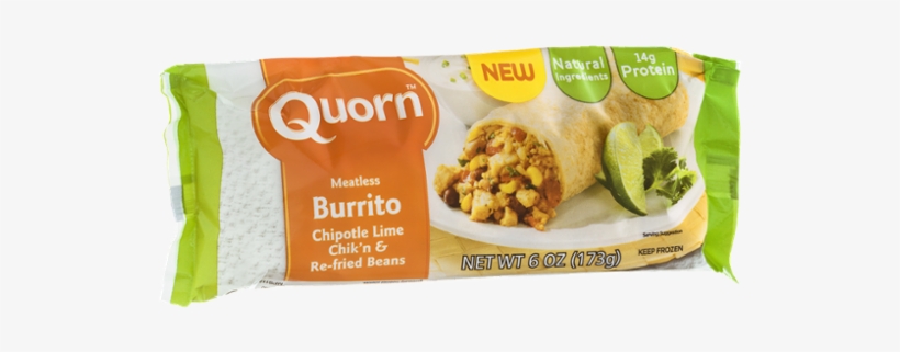 Quorn Burrito Chipotle Lime Chik'n & Re-fried Beans - Breakfast Cereal, transparent png download