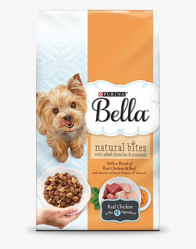 Bella Dry Dog Food Chicken Beef - Bella Dog Food, transparent png download