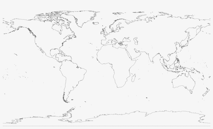World - Objects - Land - Map Of Out Of School Children, transparent png download