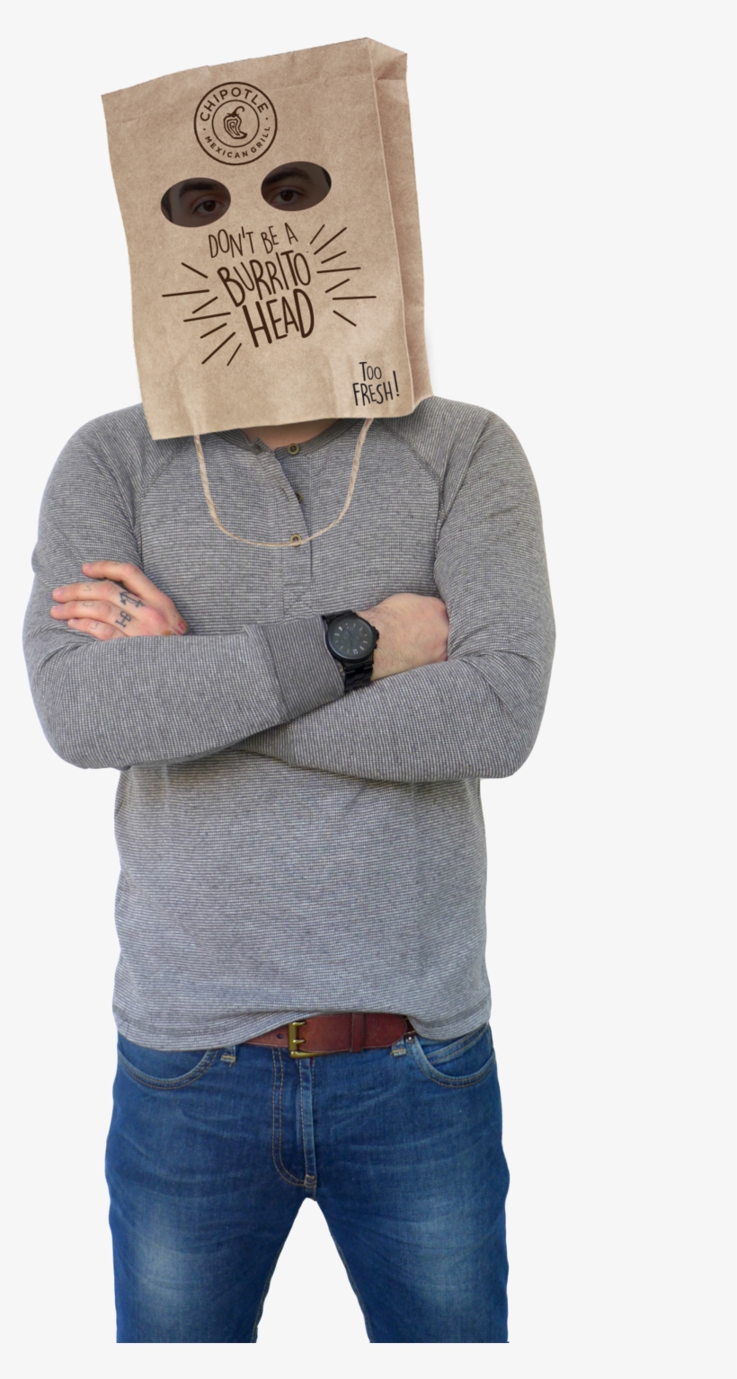 Chipotlebagheadguy2018 V2, transparent png download