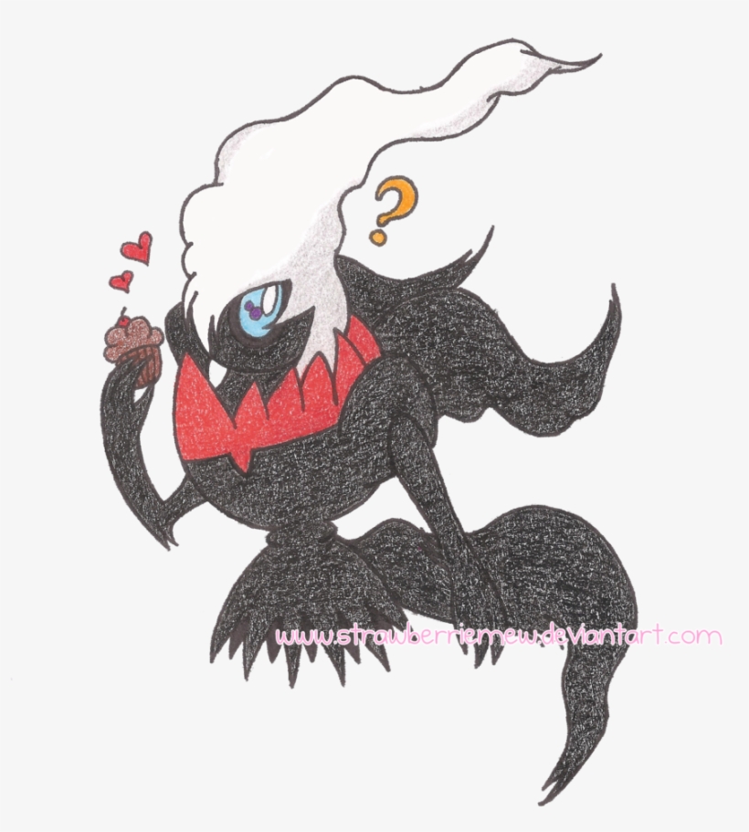Darkrai Drawing Chibi - Darkrai Chibi, transparent png download