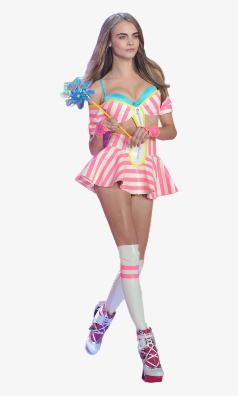 Pretty Girl Png - Cara Delevingne Modeling Png, transparent png download