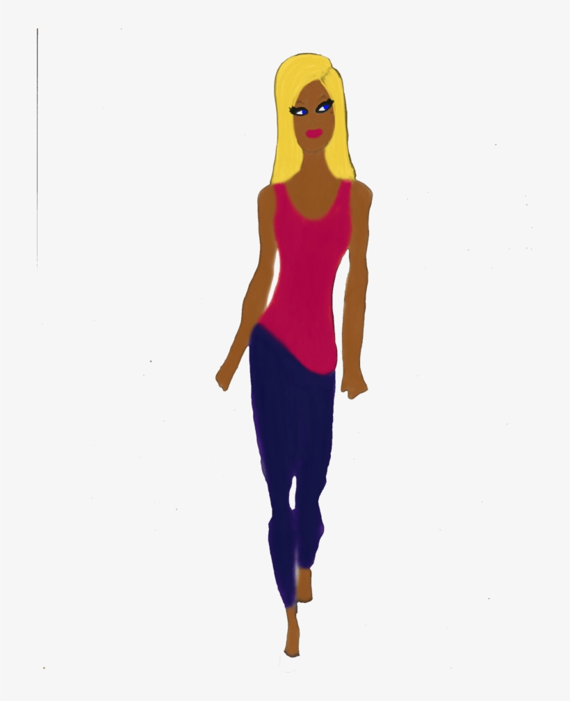 Juvale Pretty Girl - Cartoon, transparent png download