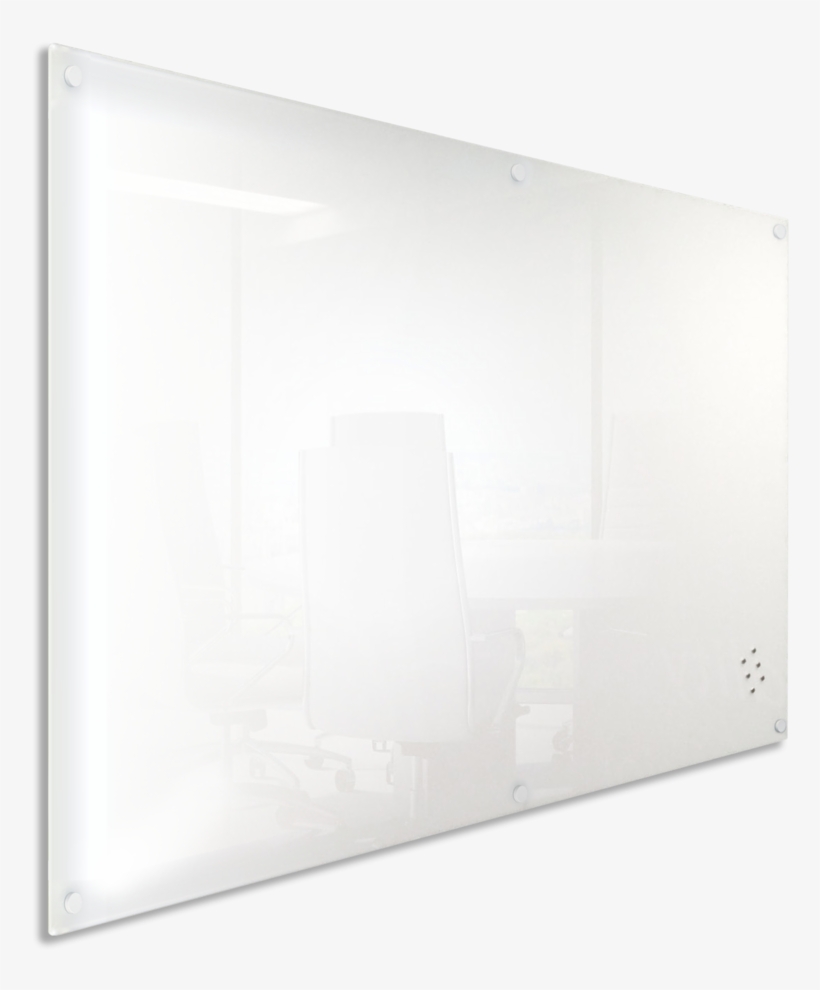 Magnetic White Glassboard - Glass Board Transparent Png, transparent png download