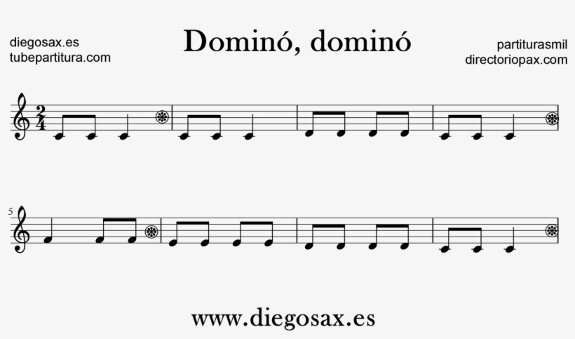 Partituras Para Saxo Alto, Flauta, Piano, Violín, Trompeta, - Sheet Music, transparent png download