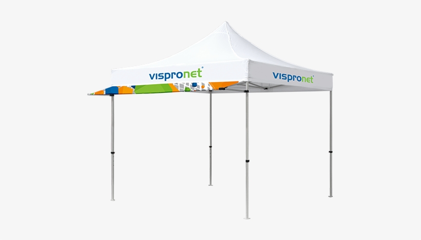 Shown Here Is Our Custom Printed Tent Awning In 10ft - Canopy, transparent png download