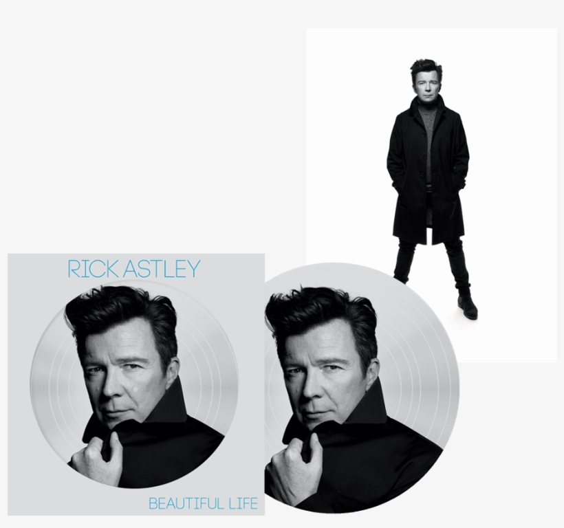 Rick Astley Png - Rick Astley Beautiful Life Picture Disc, transparent png download