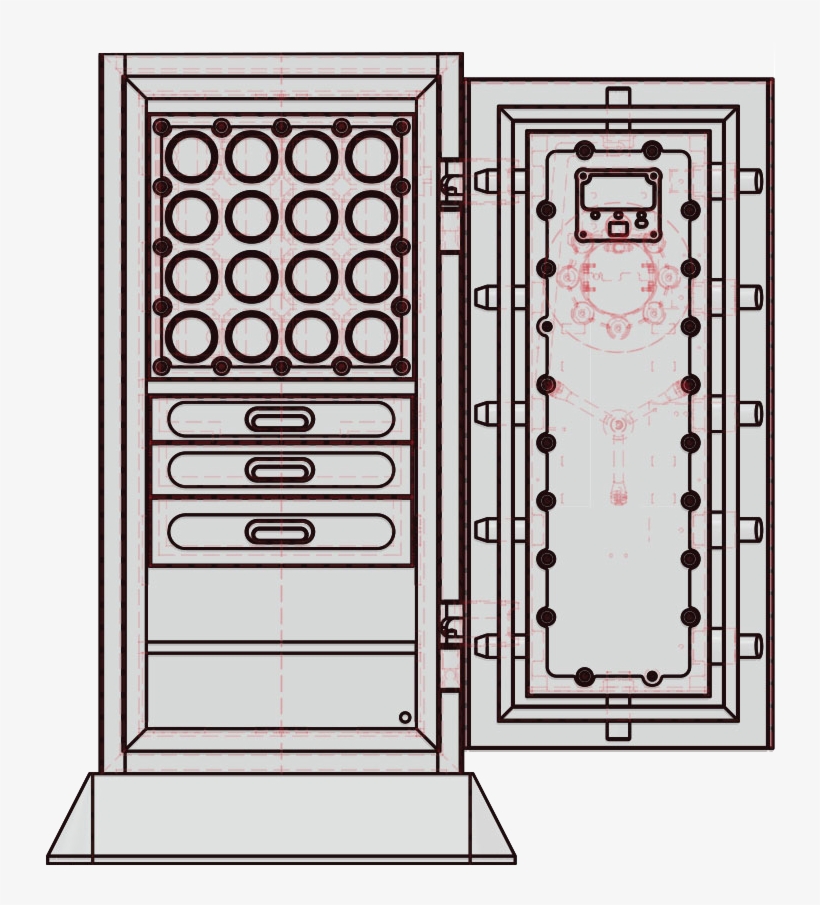 Cobalt Ultrasuede - Technical Drawing, transparent png download