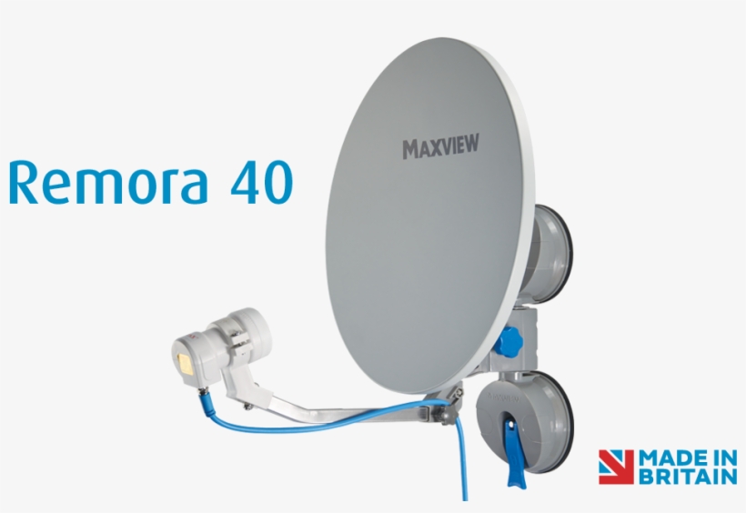Remora 40cm Suction Mounted Caravan Or Motorhome Satellite - Satellite Dish, transparent png download