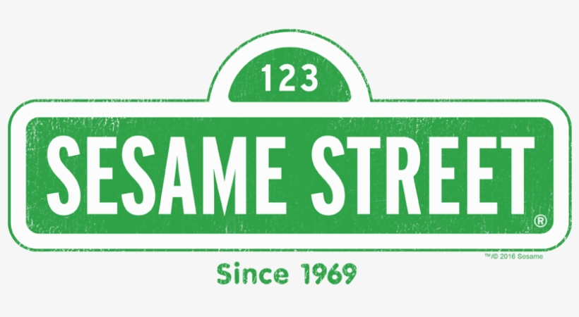 Sesame Street Since 1969 Men's Regular Fit T-shirt - Sesame Street Sign, transparent png download