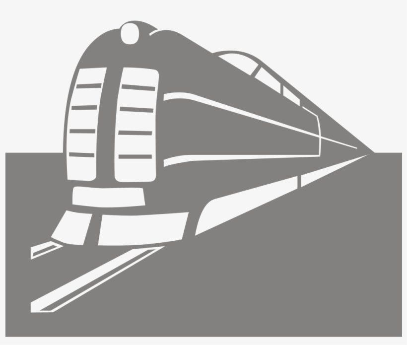 Open - Trains Silhouette, transparent png download