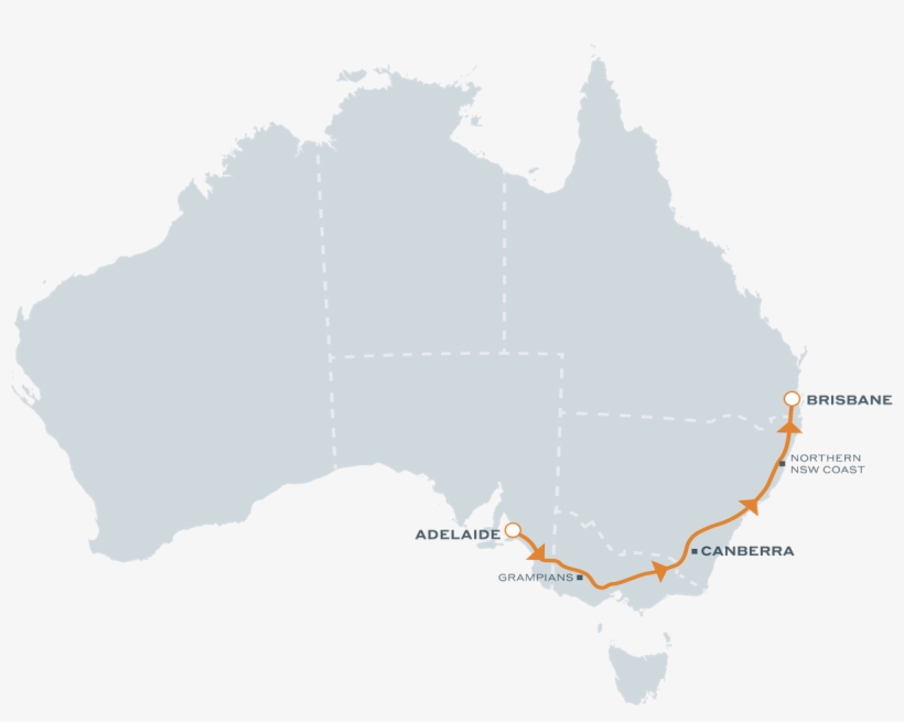 Train Journeys - Arnhem Land Australia Map, transparent png download