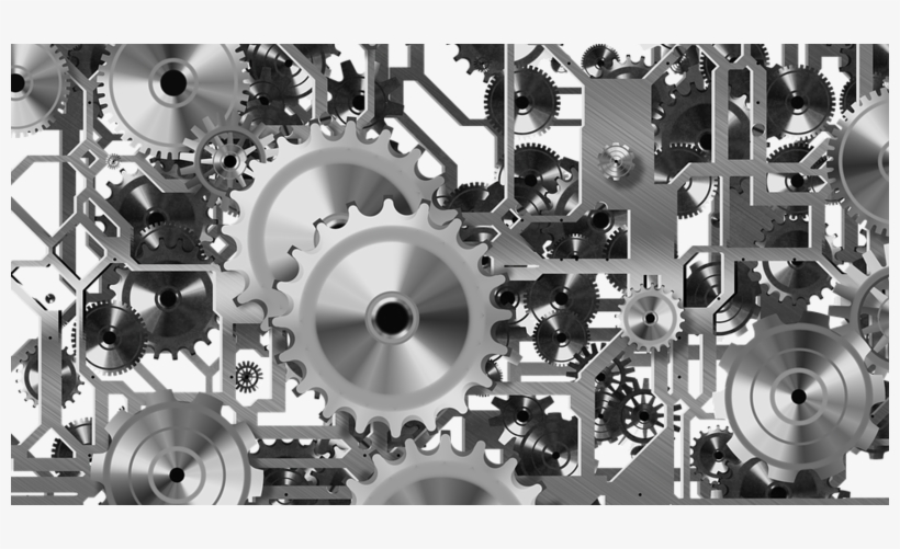 Gears, Movement, Machine, Sea - Machine Movement, transparent png download