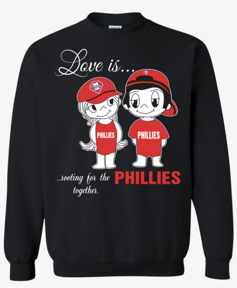 Love Is Rooting For The Philadelphia Phillies Baseball - Ugly Sweater Ghostface Killah, transparent png download