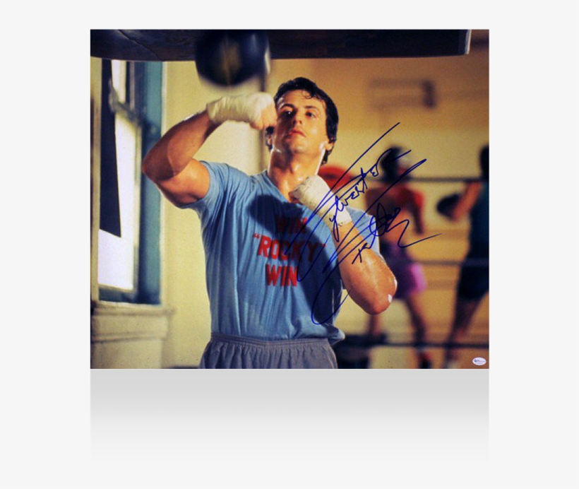 Zoom - Sylvester Stallone Win Rocky Win, transparent png download