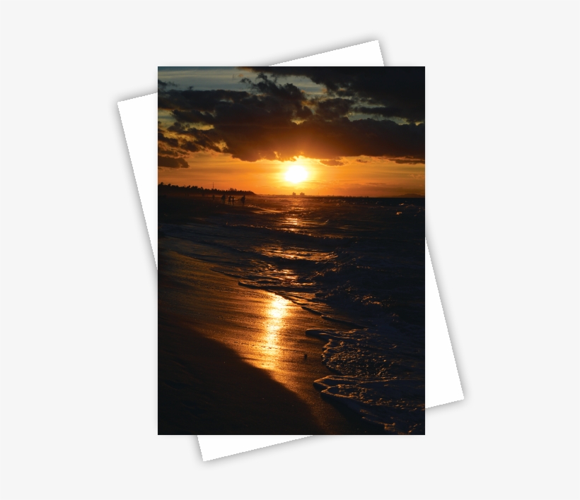 Sunsets Card Set - Sunset, transparent png download