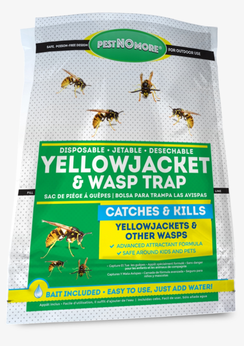 Yellow Jacket Disposable Big Bag Trap - Flyer, transparent png download