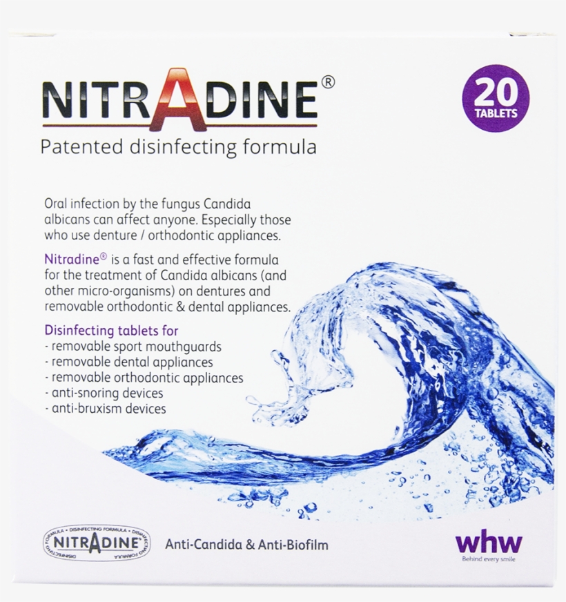 Nitradine 20 Tablets Reverse Compressed - Nitradine Tablets, transparent png download