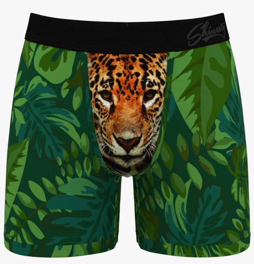 Men's Leopard Ball Hammock Boxer Briefs - Board Short, transparent png download