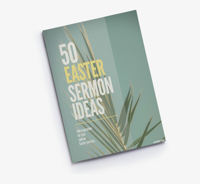 50 Easter Sermon Ideas - Book Cover, transparent png download