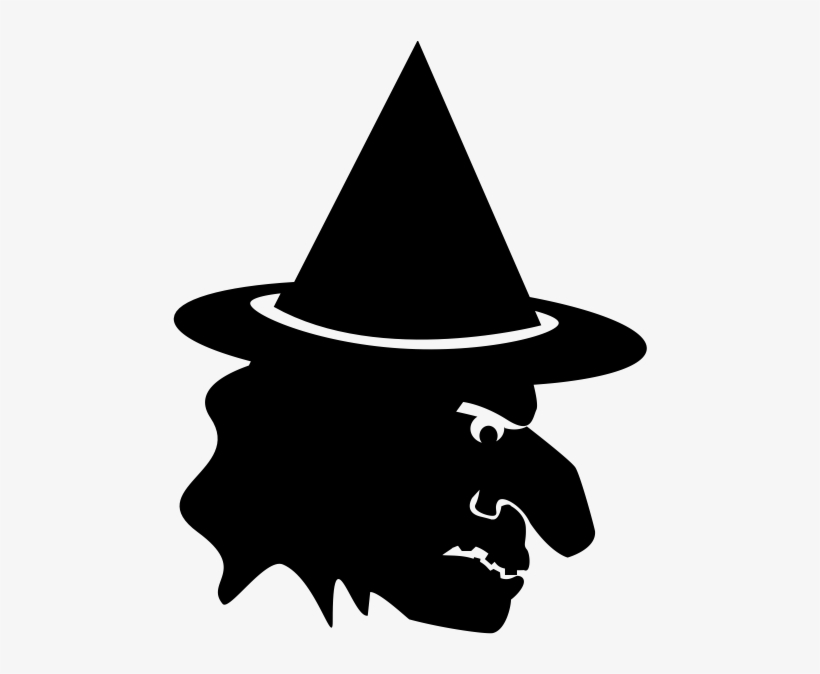 Witch Rubber Stamp - Illustration, transparent png download