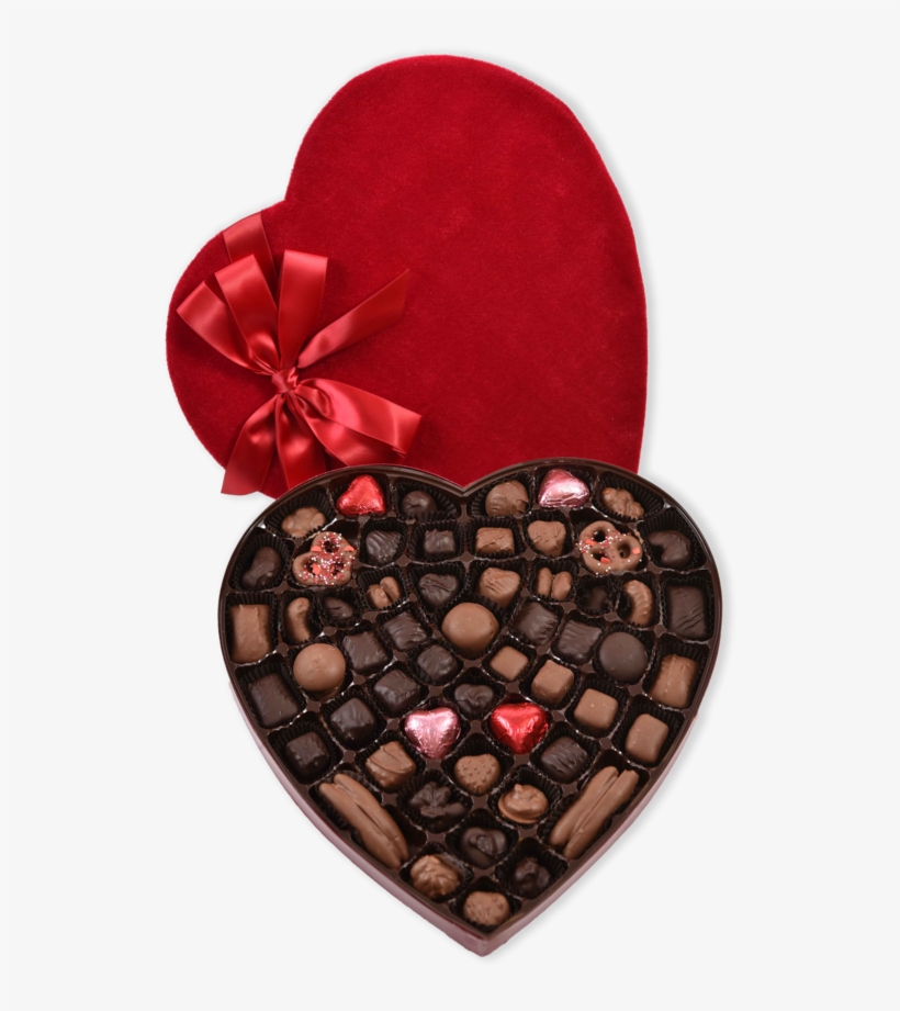 68 Piece Milk And Dark Chocolate Valentine's Day Assortment - Honmei Choco, transparent png download