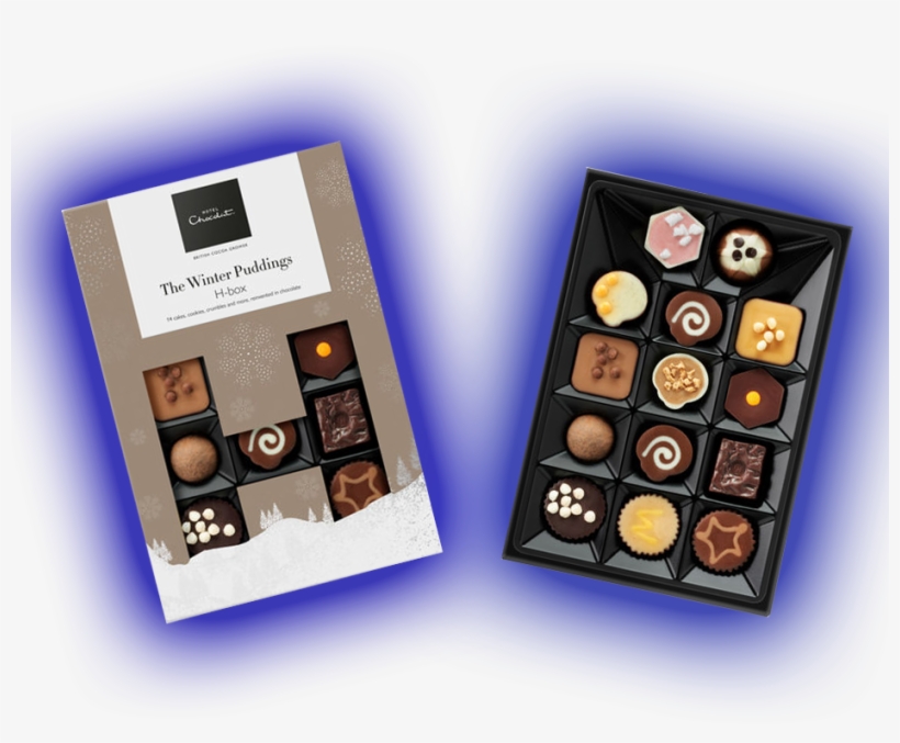Free Hotel Chocolat H-box Chocolates Gift - Giri Choco, transparent png download