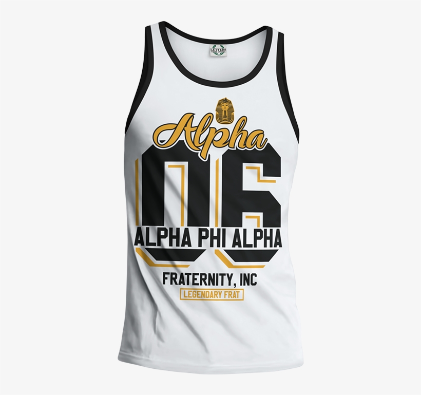 Alpha Phi Alpha Legendary Greek Tank Top - Alpha Phi Alpha Shirt Designs, transparent png download
