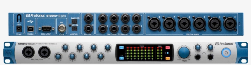 Product Tags - Presonus Studio 1824 Audio Interface, transparent png download