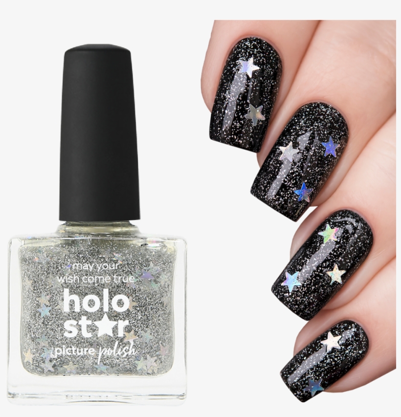 Nail Polish Holo Star - Nail Polish, transparent png download