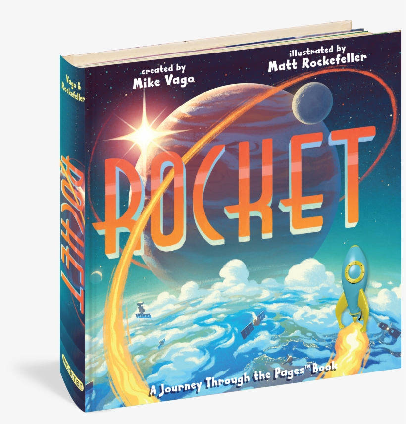A Journey Through The Pages Book - Matt Rockefeller Rocket, transparent png download
