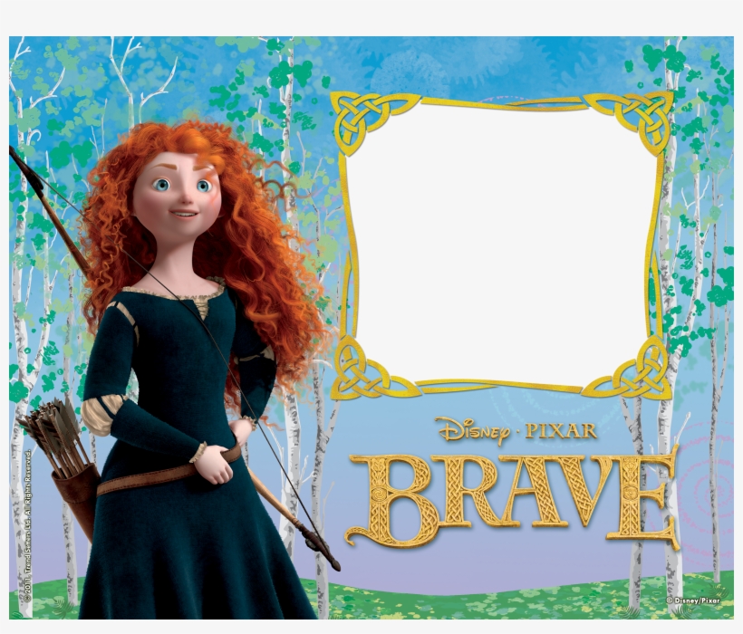 With This 10” X 8” Metal Print, Bring The Magic Of - Disney Autograph Pages Merida, transparent png download