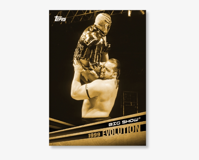 2018 Topps Wwe Big Show - Big Show 1999 Wwe, transparent png download