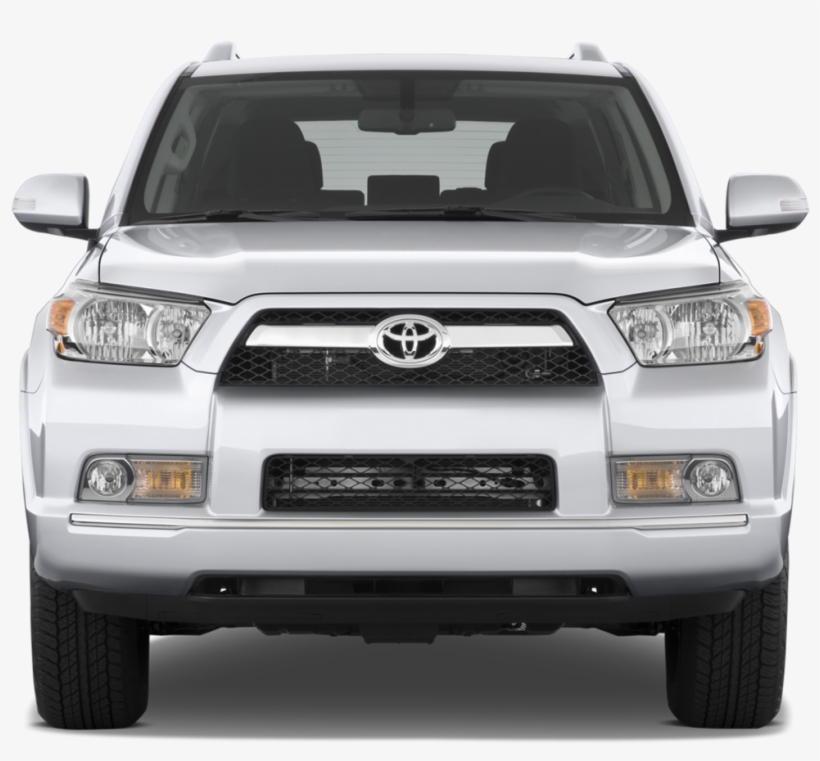 Toyota Clipart Car Front - 2010 Toyota 4runner Front, transparent png download