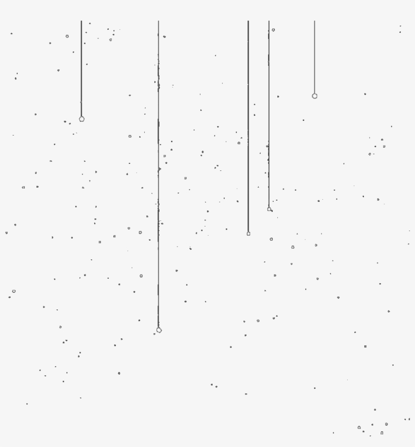 Hanginglines Dotsandlines Linesanddots Lines Dots Freet - Monochrome, transparent png download