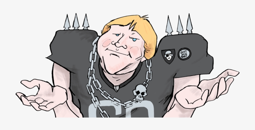 Where Will The Oakland Raiders End Up Finding A Home - Oakland Raiders Mark Davis Cartoon, transparent png download