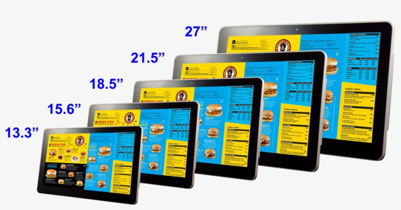 Android All In One Digital Signage Display 18 Inch - Mobile Phone, transparent png download