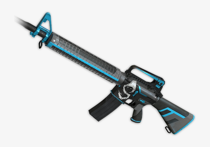 Shroud's M16a4 - Turquoise Delight M16a4, transparent png download