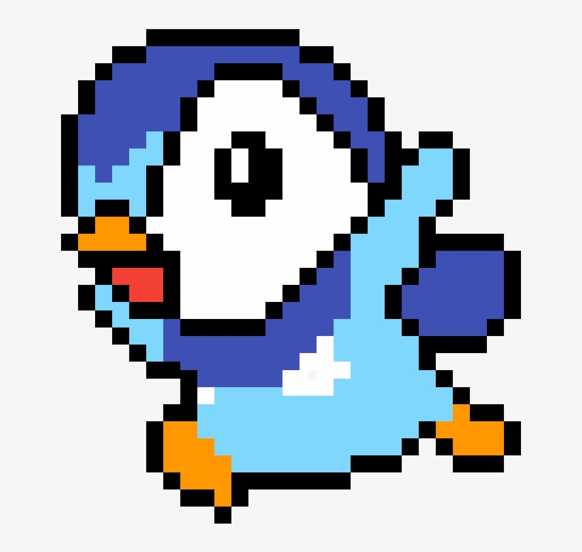 Piplup Pixel Art Minecraft Transparent Png 10x10 Free Download On Nicepng