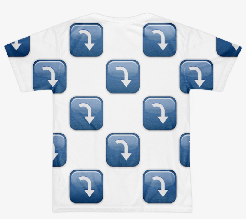 All Over Emoji T Shirt - Pattern, transparent png download