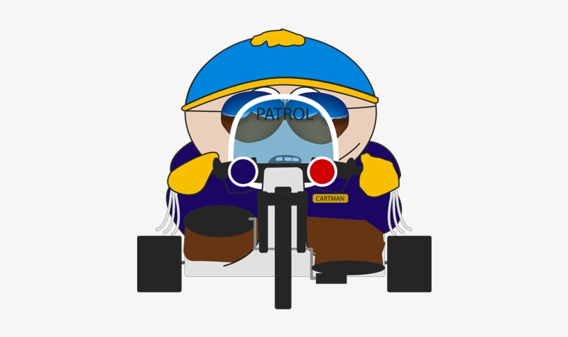Southpark-eric Cartman Patrol - Cartoon, transparent png download