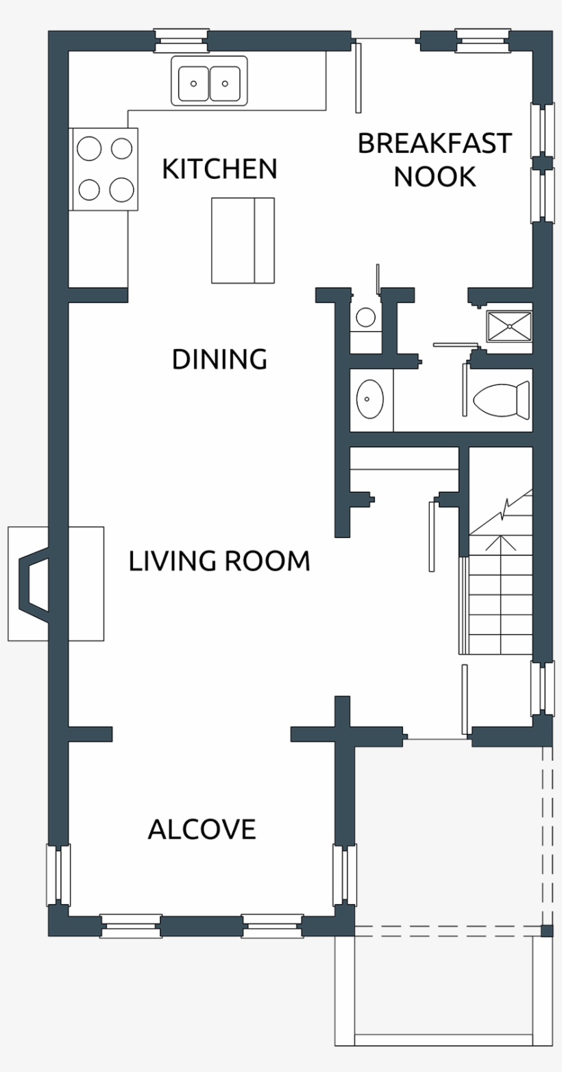 1st Floor - Floor Plan, transparent png download